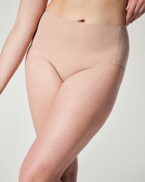 Spanx Ahhh-llelujah® ‘Fit to You’ Briefs Beige | 729850BAF