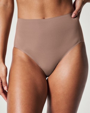 Spanx Ahhh-llelujah® ‘Fit to You’ Briefs Cafe Au Lait | 016584IVF