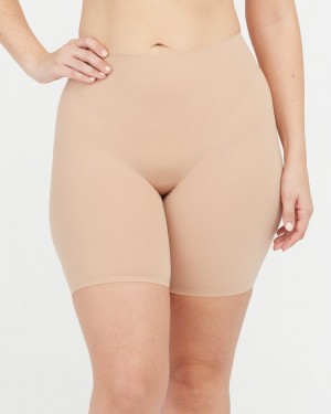 Spanx Ahhh-llelujah® 'Fit to You' Everyday Korta Shorts Beige | 745812SUJ