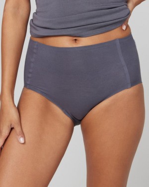 Spanx Ahhh-llelujah® Pima Bomull ‘Fit to You’ Briefs Grå | 479205DAK