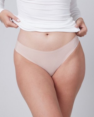 Spanx Ahhh-llelujah® Pima Bomull ‘Fit to You’ Stringtrosa Beige | 489205RQA