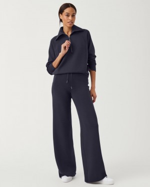 Spanx AirEssentials Breda Leg Byxor Marinblå | 256938EOC