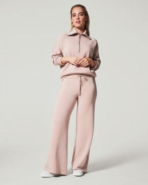 Spanx AirEssentials Breda Leg Byxor Rosa | 249538BYP