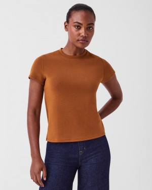 Spanx AirEssentials Cap Sleeve Blast Bruna | 590138WYG