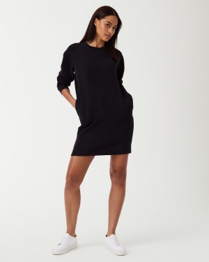 Spanx AirEssentials Crew Neck Klänning Svarta | 963582MVN