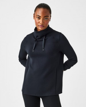 Spanx AirEssentials ‘Got-Ya-Covered’ Pullover Blast Svarta | 023861ZYA