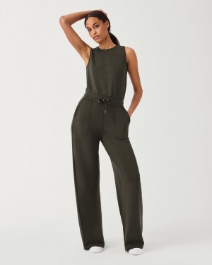 Spanx AirEssentials Jumpsuit Olivgröna | 214839XYH