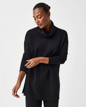 Spanx AirEssentials Turtleneck Tunic Blast Svarta | 492765CPB