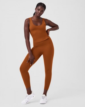 Spanx Booty Boost® Active 7/8 Leggings Bruna | 516239REQ