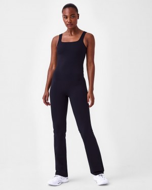Spanx Booty Boost® Active Flare Jumpsuit Svarta | 850413PWG