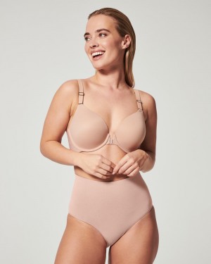 Spanx Bra-llelujah!® Adjustable Full Coverage BH Beige | 287106TED