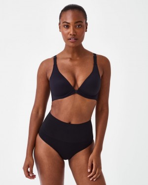 Spanx Bra-llelujah!® Adjustable Plunge Wireless Lift BH Svarta | 094813SNY