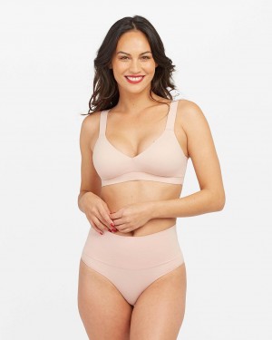 Spanx Bra-llelujah!® Lightly Fodrade Bralette Rosa | 145976HTM