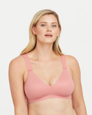 Spanx Bra-llelujah!® Lightly Fodrade Bralette Mörkröda | 523687ADW