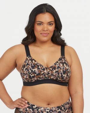 Spanx Bra-llelujah!® Lightly Fodrade Bralette Brushed Collage Neutral Mini | 823169MIS