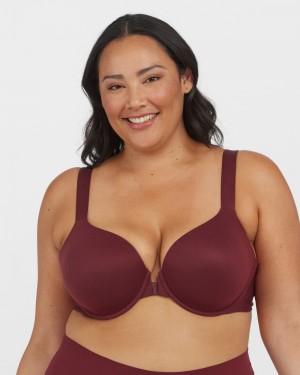 Spanx Bra-llelujah!® Lightly Fodrade Full Coverage BH Vinröda | 413592YRE