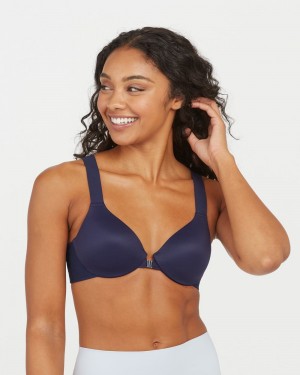 Spanx Bra-llelujah!® Lightly Fodrade Full Coverage BH Marinblå | 862043TLR