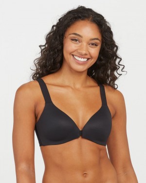 Spanx Bra-llelujah!® Lightly Fodrade Wireless BH Svarta | 107463QWV
