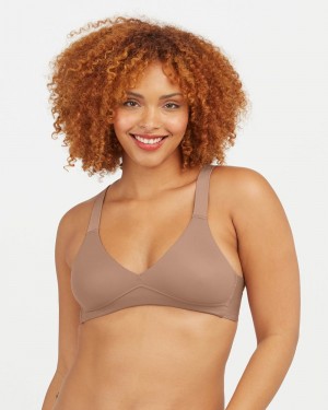 Spanx Bra-llelujah!® Unlined BH Cafe Au Lait | 850436DHT
