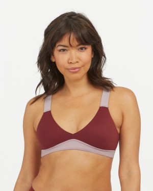 Spanx Bra-llelujah!® Unlined BH Purple/Burgundy | 591430TQG