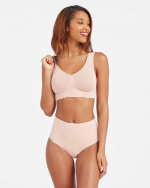 Spanx Breast of Both Worlds® Reversible Bekvämlighet BH Grå Rosa | 803192HRL