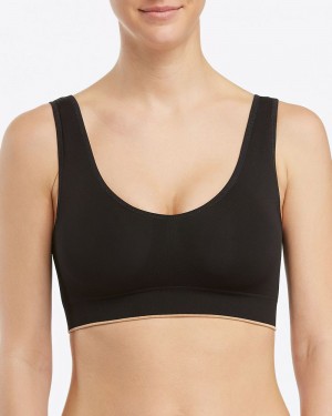 Spanx Breast of Both Worlds® Reversible Bekvämlighet BH Svarta | 028963BJM