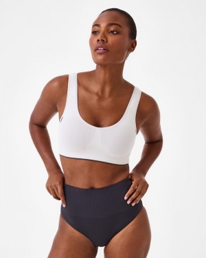 Spanx Breast of Both Worlds® Reversible Bekvämlighet BH Silver Beige | 432508JUC
