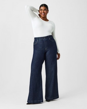 Spanx Breda Leg Jeans Indigo | 527089BKV
