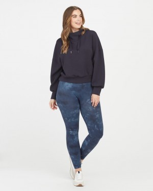Spanx EcoCare Seamless Leggings Mörkblå | 804671IDF