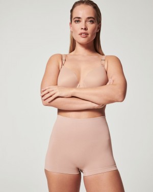 Spanx EcoCare Seamless Shaping Trosor Beige | 140258OUM