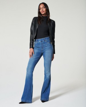 Spanx Flare Jeans Indigo | 287169CFT