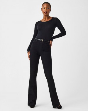 Spanx Flare Jeans Svarta | 841672OTA