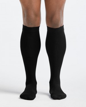 Spanx Graduated Compression Socks, 15-20 Mmhg Strumpor Svarta | 615974MWN