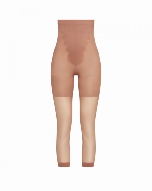 Spanx Higher Power Capri Beige | 427096NOS