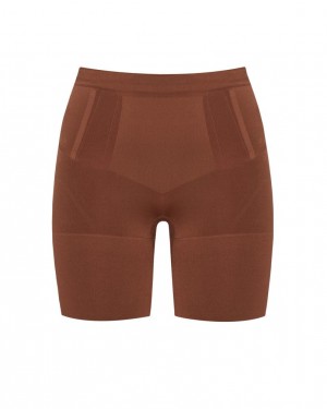 Spanx OnCore Mid-Thigh Shorts Bruna | 897142UIC