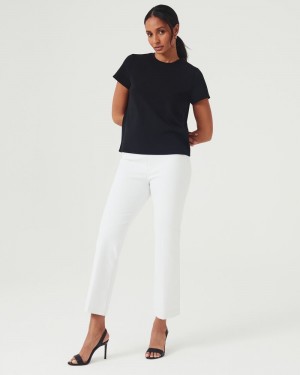 Spanx On-the-Go Kick Flare Pant with Ultimate Opacity Tekno Byxor Vita | 546092XRJ