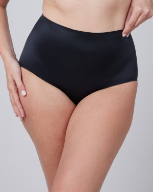 Spanx Shaping Satin Trosor Svarta | 987361BOM