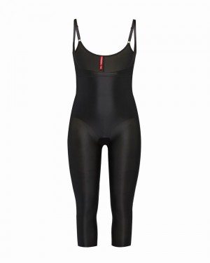 Spanx Suit Your Fancy Open-Bust Kattdräkt Svarta | 067593YSN