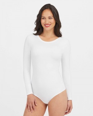 Spanx Suit Yourself Long Sleeve Scoop Neck Body Vita | 271468NHE