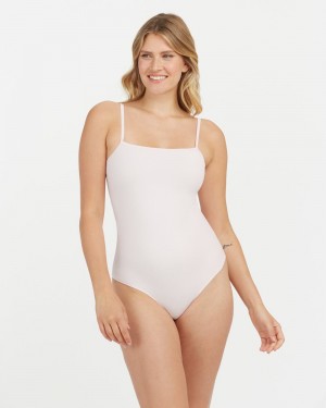 Spanx Suit Yourself Räfflad Cami Body Rosa | 625319IPV