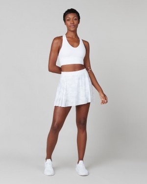 Spanx The Get Moving Plisserad, 14" Skorts Vita Camo | 618945FRW