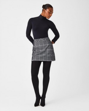 Spanx The Perfect Mini, 17" in Klassiska Plaid Jacquard Kjolar Classic Plaid | 875642GJZ