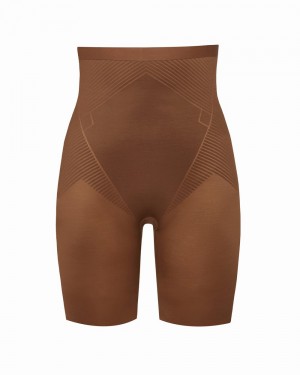 Spanx Thinstincts® 2.0 High-Waisted Mid-Thigh Shorts Bruna | 702983LYV