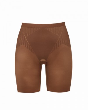 Spanx Thinstincts® 2.0 Mid-Thigh Shorts Bruna | 198732SXB