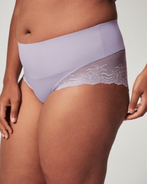 Spanx Undie-tectable® Spets Hi-Hipster Trosor Ljuslila | 751348TPR