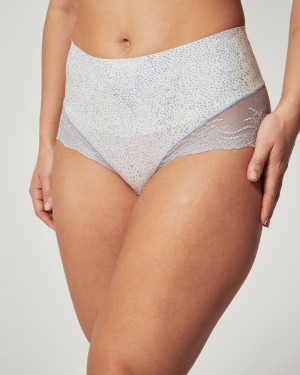 Spanx Undie-tectable® Spets Hi-Hipster Trosor Vita Blå | 687395SLM