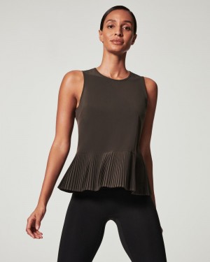 Spanx Yes, Pleats! Linne Mörkgröna Grå | 365718JRZ